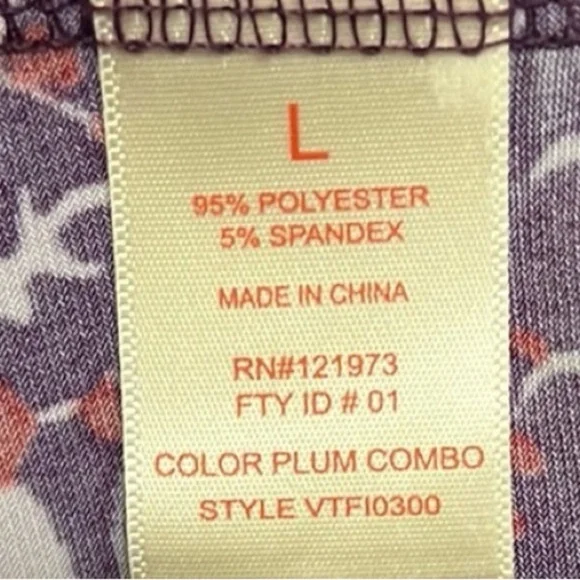 VIVIENNE TAM Dress, Plum Combo Color, Size Large - Picture 6 of 7